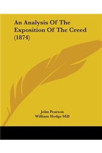 An Analysis Of The Exposition Of The Creed (1874)