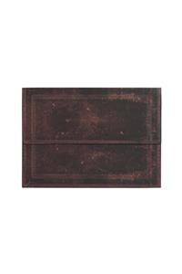 Black Moroccan Bold (Old Leather Collection) Document Folder