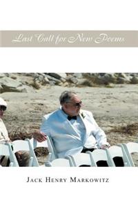Last Call for New Poems
