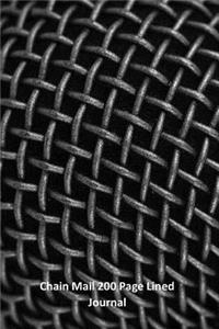 Chain Mail 200 Page Lined Journal