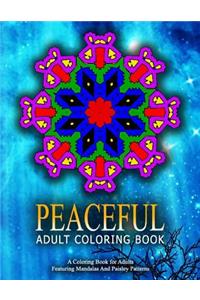 PEACEFUL ADULT COLORING BOOK - Vol.17