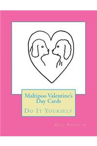 Maltipoo Valentine's Day Cards