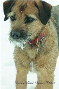 Border Terrier October Notebook Border Terrier Record, Log, Diary, Special Memories, To Do List, Academic Notepad, Scrapbook & More