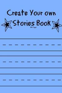 Create Your Own Stories Blue Book