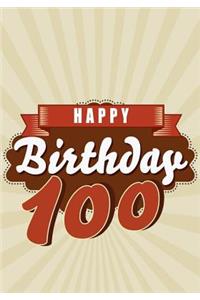 Happy Birthday 100