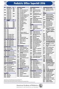 Pediatric Office Superbill 2016