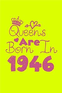 Queens Are Born In 1946 Notebook