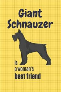 Giant Schnauzer is a woman's Best Friend