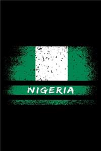 Nigeria Flaggen Notizbuch