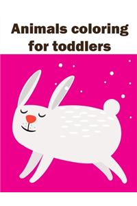 Animals Coloring For Toddlers