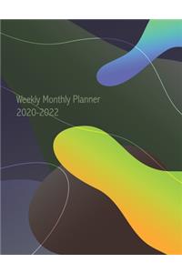 2020-2022 Weekly Monthly Planner