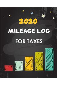 2020 Mileage Log For Taxes