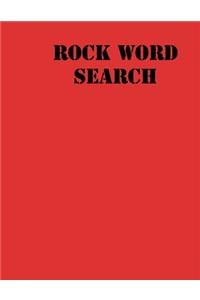 rock Word Search