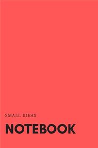 Small Ideas Notebook