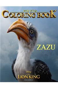 Lion King Coloring Book for Kids Zazu