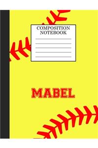 Mabel Composition Notebook
