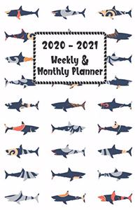 2020 - 2021 Weekly & Monthly Planner