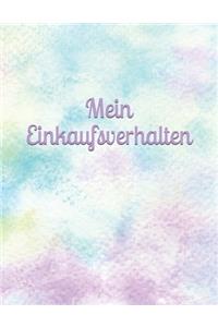 Mein Einkaufsverhalten