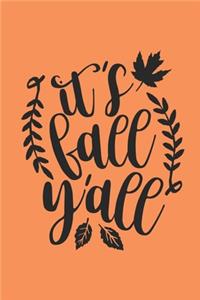 it's fall y'all