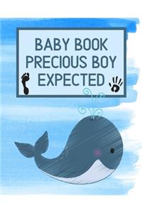 Baby Book Precious Boy Expected