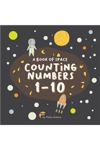 A Book of Space Counting Numbers 1-10