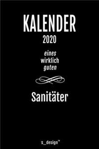 Kalender 2020 für Sanitäter