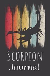 Scorpion Journal: Animal Lovers Gift. Pretty Lined Notebook & Diary For Writing And Note Taking For Your Special Day.(120 Blank Lined Pages - 6x9 Inches)