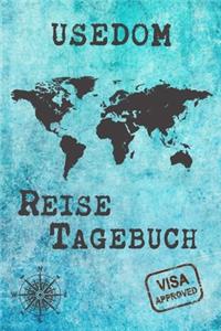 Usedom Reise Tagebuch: Notizbuch liniert 120 Seiten - Reiseplaner zum Selberschreiben - Reisenotizbuch Abschiedsgeschenk Urlaubsplaner