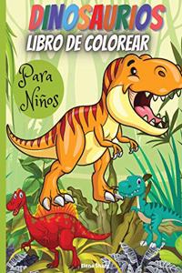 Dinosaurios Libro De Colorear Para Niños