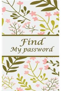 find my password