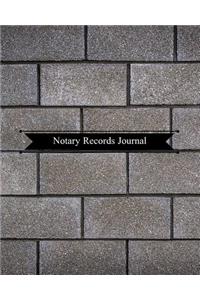 Notary Records Journal: Official Notary Journal- Public Notary Records Book-Notarial acts records events Log-Notary Template- Notary Receipt Book - Paperback