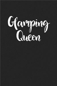 Glamping Queen: A 6x9 Inch Matte Softcover Journal Notebook with 120 Blank Lined Pages and a Boutique Camping Cover Slogan