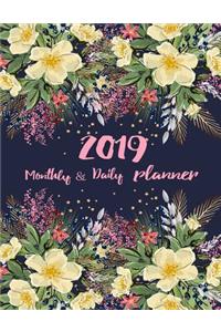 2019 Monthly and Daily Planner