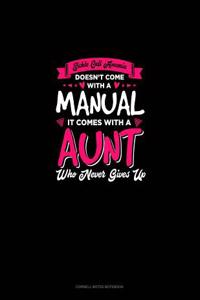 Sickle Cell Anemia Doesn't Come with a Manual It Comes with an Aunt Who Never Gives Up
