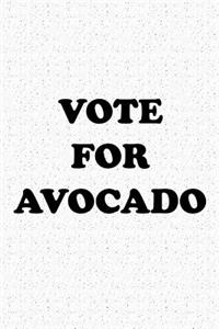 Vote for Avocado