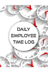 Daily Employee Time Log