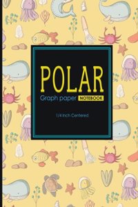 Polar Graph Paper Notebook