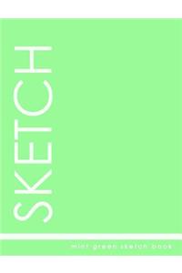 Mint Green Sketch Book