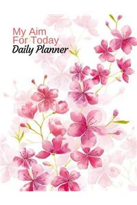 My Aim For Today Daily Planner
