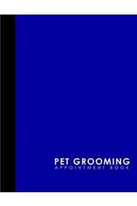Pet Grooming Appointment Book