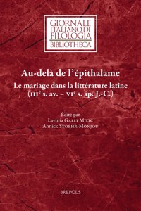 Au-Dela de l'Epithalame