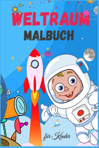 Weltraum Malbuch für Kinder