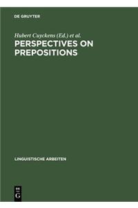 Perspectives on Prepositions
