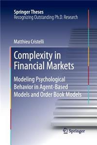 Complexity in Financial Markets