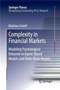 Complexity in Financial Markets