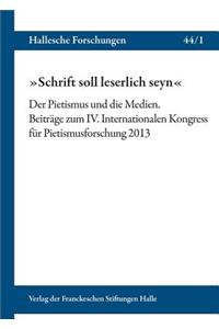 Schrift Soll Leserlich Seyn