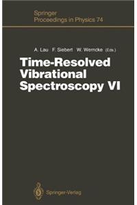 Time-Resolved Vibrational Spectroscopy