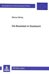 Die Beweislast Im Sozialrecht