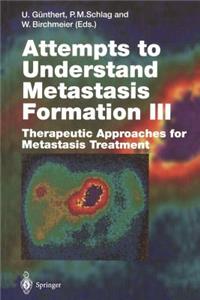 Attempts to Understand Metastasis Formation III