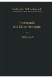Innere Elektronik Erster Teil Elektronik des Einzelelektrons